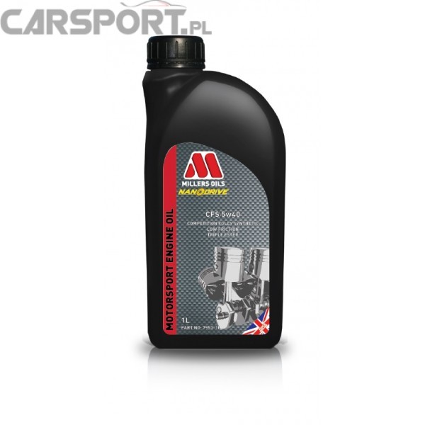 Millers Oils CFS 5w40 1l Motorsport