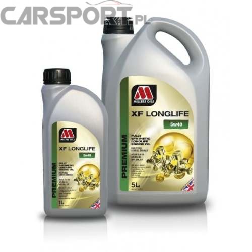 Millers Oils XF Longlife Premium 5w40 5l