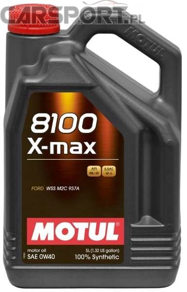 Olej silnikowy 0W40 Motul 8100 X-Max  5L