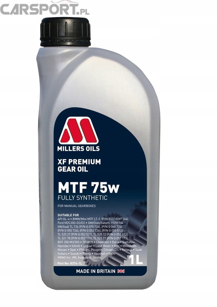 Millers XF Premium MTF 75w90 1L