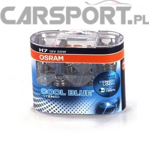 Żarówki OSRAM H7 12V 55W PX26d Cool Blue Intense kpl