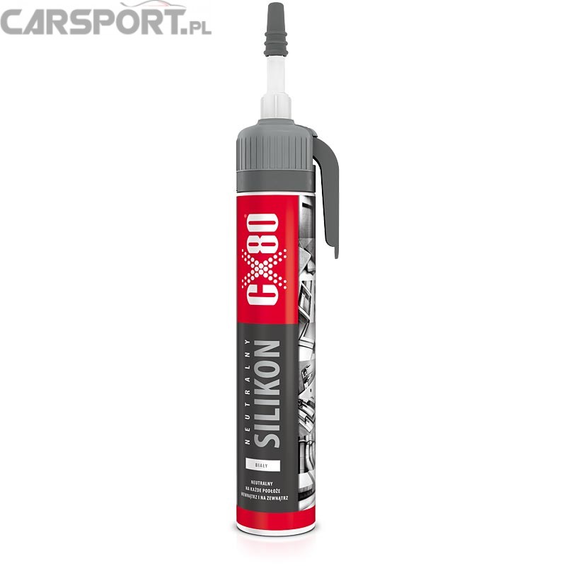 Silikon uszczelniający czarny CX80 210g 