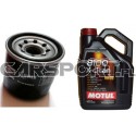 Pakiet olejowy Motul 5w30 8100 Eco-Clean + filtr oleju