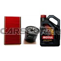 Pakiet olejowy Motul 5w30 8100 Eco-Clean + filtry KNECHT