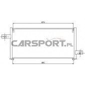 Chłodnica klimatyzacji do Forester 00-02