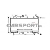 Chłodnica wody Koyo do Forester 08- M/A