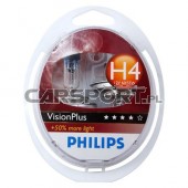 Żarówki Philips H4 12V 60W P43t Vision Plus kpl