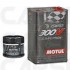 Pakiet olejowy Motul 15w50 Power 300V + filtr oleju